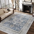 thumbnail image 1 of SIXHOME 9'x12' Eastern Classic Area Rug Washable Distressed Carpet Vintage Medallion Rugs for Living Room Bedroom Kitchen Dining Room Retro Neutral Home Decor Brown, 1 of 7
