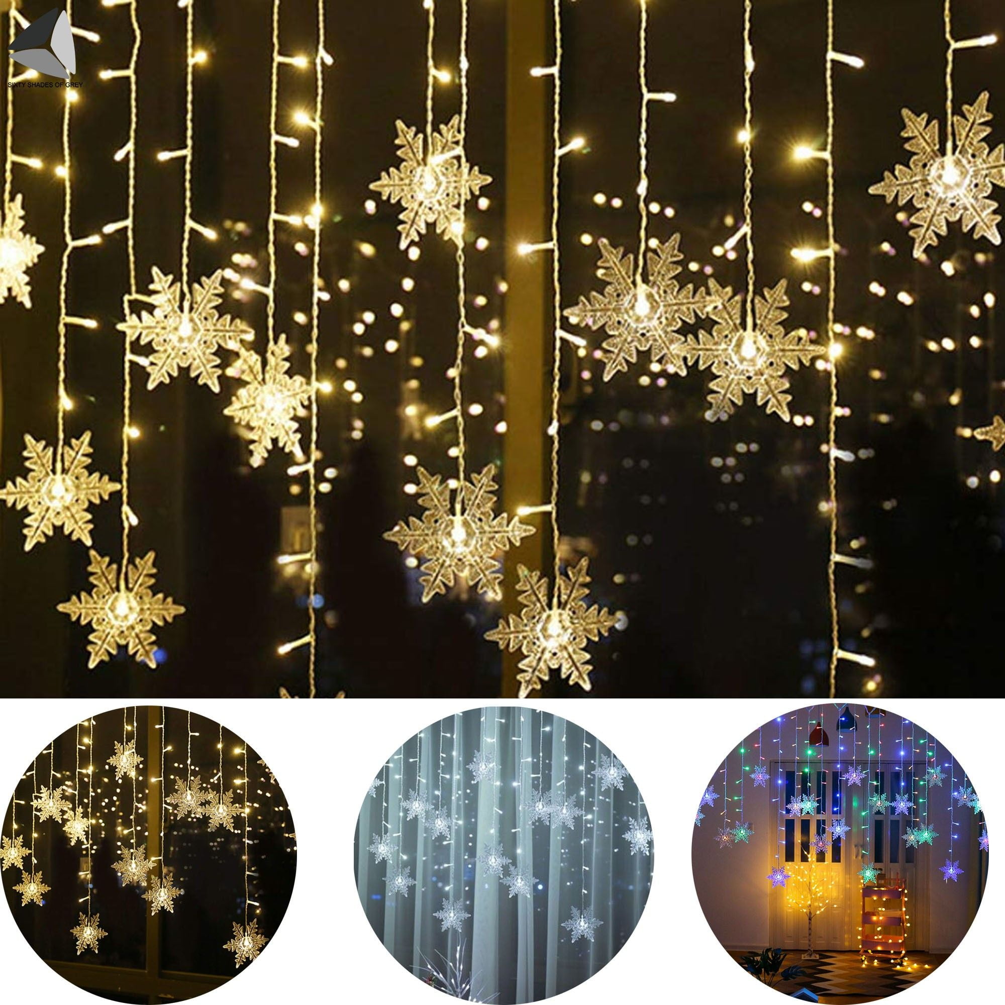 Morttic LED Curtain String Lights, 8 Modes USB Fairy String Light with Remote  Control, Christmas, Backdrop for Indoor Outdoor Bedroom Window Wedding  Party Decoration (10ft x 3.3ft,Muticolor) 