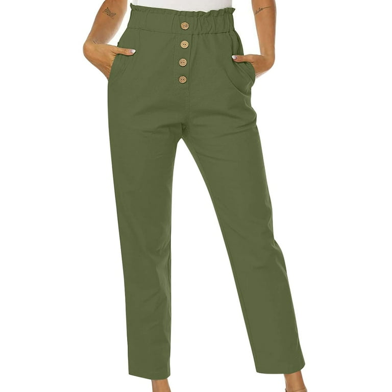 Performance brush logo high waist drawstring joggers hotsell