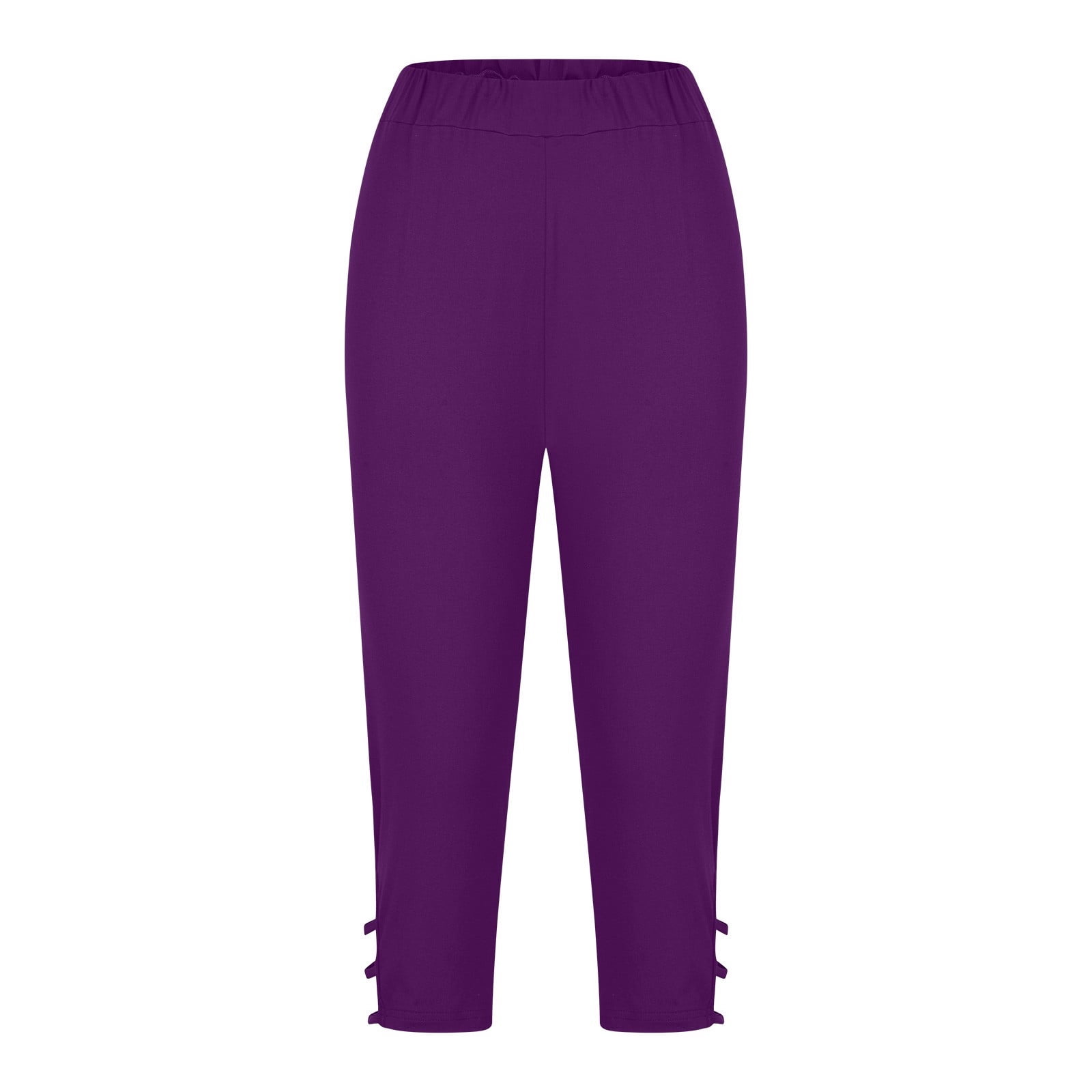 SIYECAOH Gym Leggings for Women Bunny Leggings Capri Leggings for Women High Waisted White