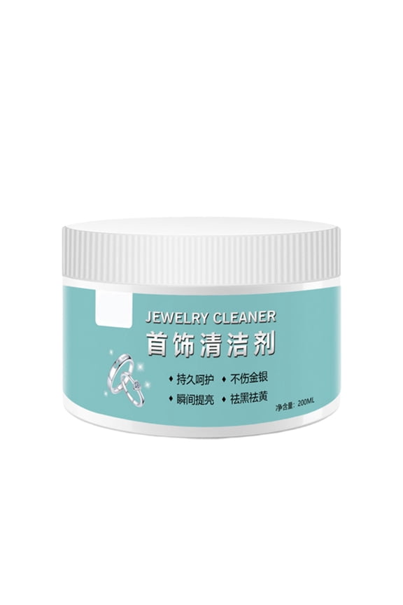 200Ml Jewelry Cleaner Solution For Silver Gold Deep Tarnish Removal Gentle Non Abrasive Cleaning For Fine Precious Metal Jewelry Care Plastic Bottle