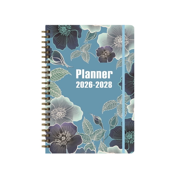 SIYTUAU 2026-2028 Academic Weekly Monthly Planner With Tabs Hardcover 8.2 X 5.9 Inches Student Calendar Book For Daily Scheduling And Organization C