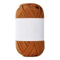 thumbnail image 1 of SIYTUAU Milk Cotton Yarn For Hand Knitting Crochet Soft Baby Wool Yarn Skein 50G Per Ball Color 11 Brown Knitting Craft Diy Project C, 1 of 6