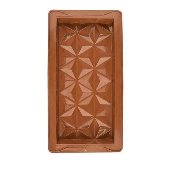 SIYTUAU Chocolate Bar Mold With Silicone Material And Easy Demolding Design A Silica Gel 1 Piece Candy Making Mold For Festive Baking A