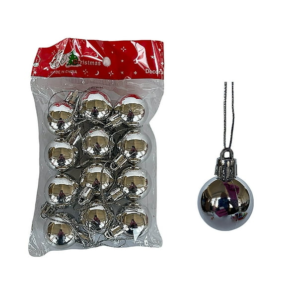 SIYTUAU Christmas Ornament Ball Set 60-Pack Electroplated Finish For Tree Decoration Colorful Glossy Balls Christmas Ornament J
