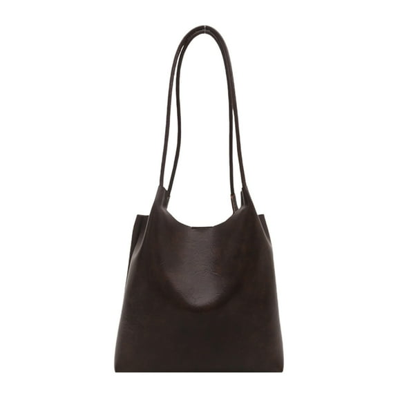 SIYTUAU Clean Shoulder Bag For Women 2025 Spring Fashion Casual Work Commuters Tote Bag Daily Leisure Pu Material Coffee Color For Versatile Use Shoulder Bag Coffee