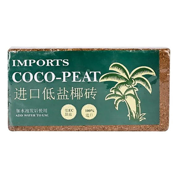 SIYTUAU Coco Coir Brick For Plants And Succulents Nutrient Rich Substrate No Insect Eggs Plastic Pack Succulent Fertilizer