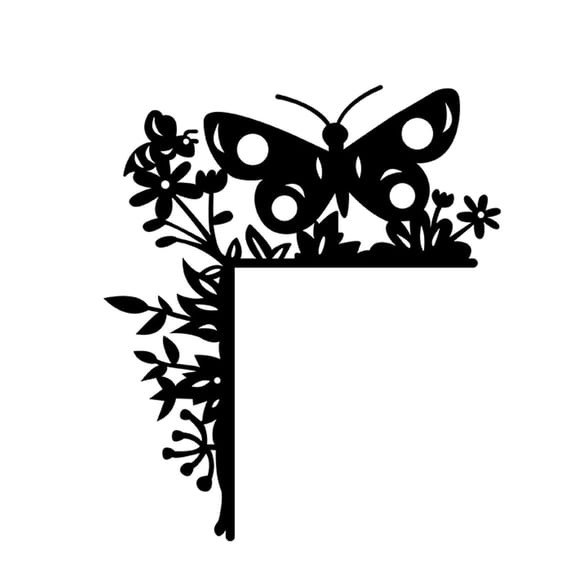 SIYTUAU Door Corner Sign Door Corner Decoration For Home And Room Decoration Metal Material Free Size Wall Decor Door Sign