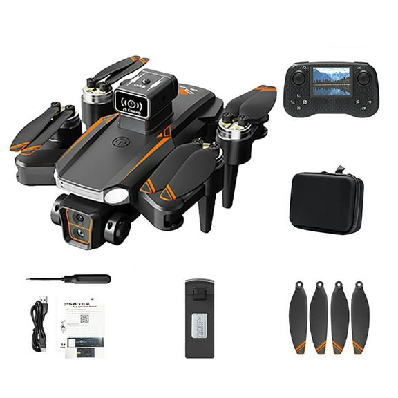 SIYTUAU Drone With Large Screen And Long Flight Time For Aerial Photography Brushless Motor And Obstacle Avoidance Remote Control Aircraft Made Of Abs Material 1 Piece Drone Set