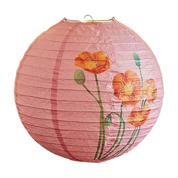 SIYTUAU Festive Paper Lanterns For Holiday Events 12X12 Inches Made Of Paper Material Easy To Assemble And Display Lanterns E