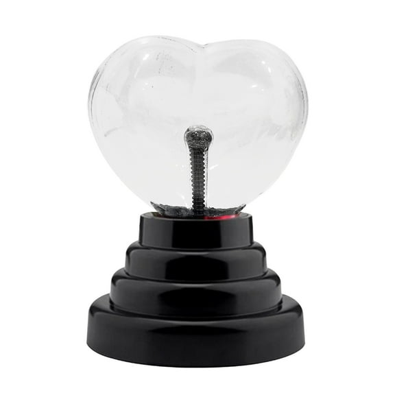 SIYTUAU Heart Shape Plasma Sphere Lamp With Touch Sensitive Led Lights Bluetooth Voice Control Interactive Mood Light Decor For Home Party Desk Decoration