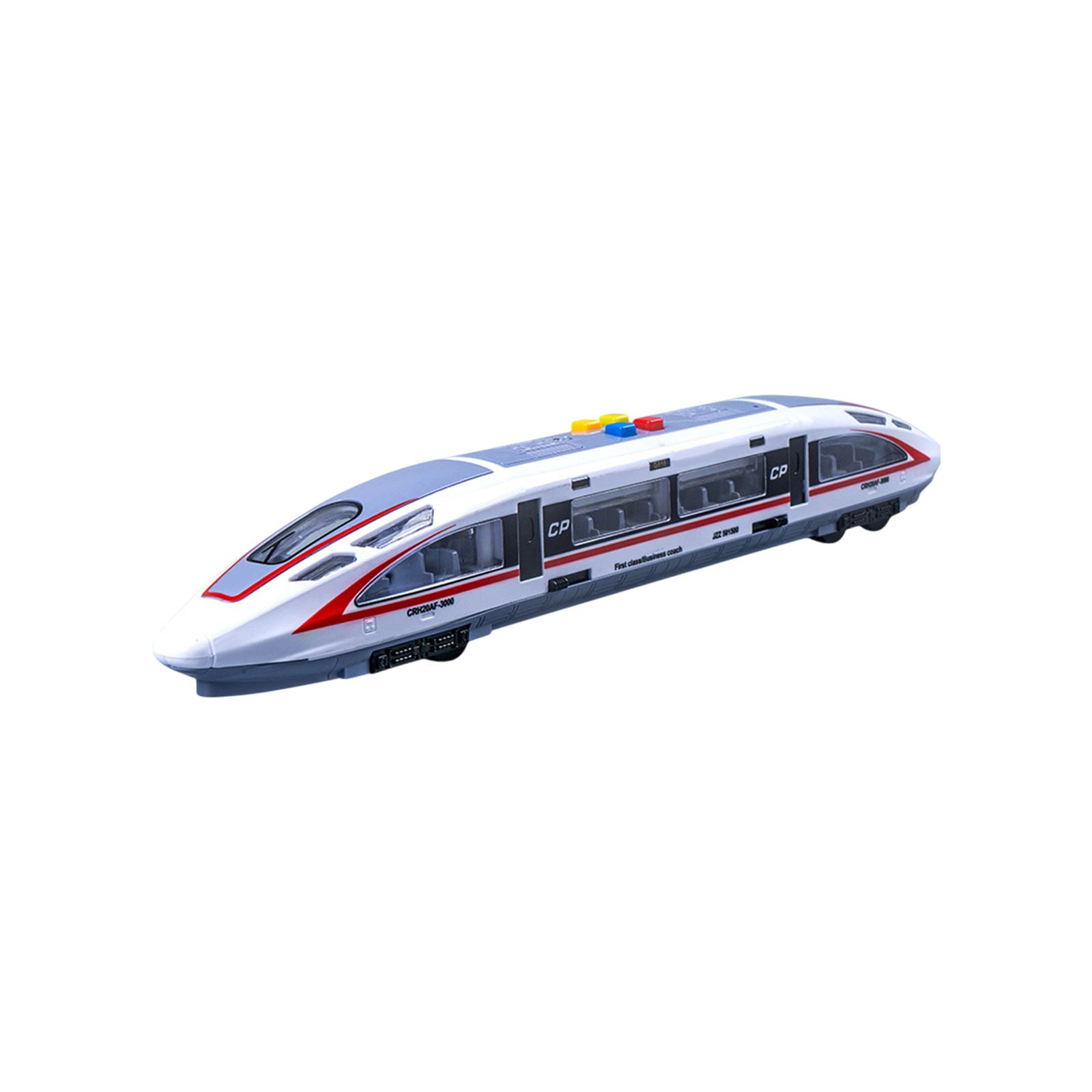 SIYTUAU High Speed Train Toy Set With Tracks Engine Cars Sound Light ...