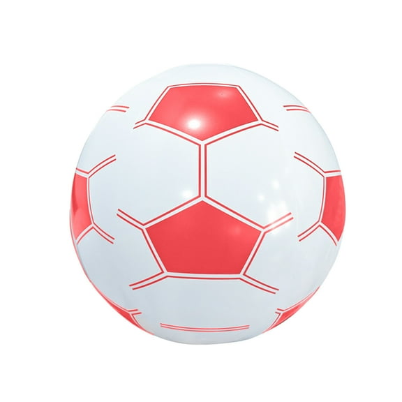 SIYTUAU Inflatable Pvc Globes For School Teaching Beach Games Student Gifts Pvc Beach Ball Soccer Style Red Color Pvc Material Red
