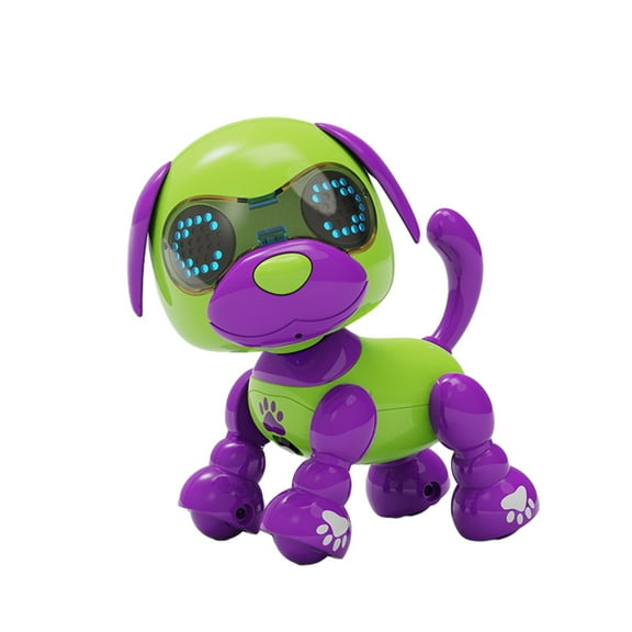 SIYTUAU Interactive Robot Canine Companion Sensor Reactive Movement Voice Recognition Simulation Pet Electronic Play Mate Educational B
