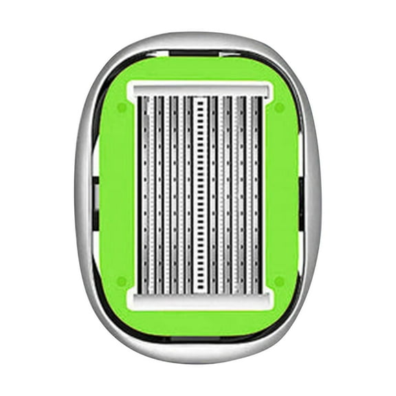 SIYTUAU Manual Head Shaving Tool With Precision Stainless Steel Blades For Smooth Bald Head Shaving Hair Removal Grooming Accessory Rechargeable Razor For Men In Green Color Green