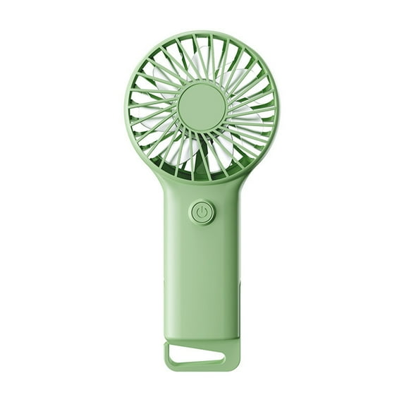 SIYTUAU Mini Portable Neck Fan Hands Free Personal Blower Hiking Travel Fan Outdoor Dormitory Hanging Clip Fan Rechargeable Usb Power Fan Small Cooling Fan Green Green