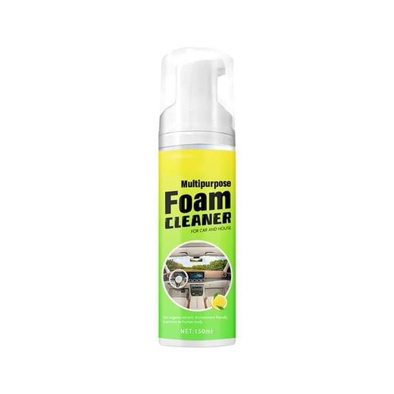SIYTUAU Multi Purpose Foam Cleaner 150Ml For Car Interior Leather Sofa Upholstery Stain Remover For Fabric Carpet Mattress Headliner Cleaner Waterless Dry Cleaning Spray