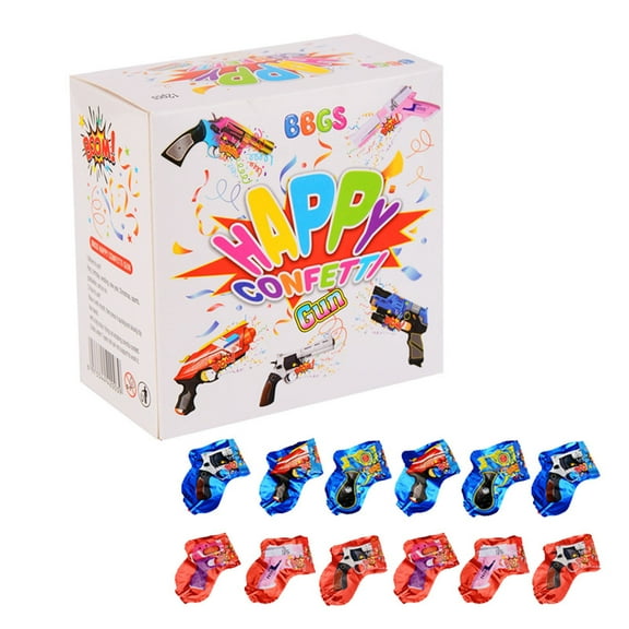 SIYTUAU Party Handheld Confetti Cannon Streamer Shooter Launcher Toy Plastic Manual Popper Birthday Celebration Wedding Graduation Supplies Assorted Multicolor