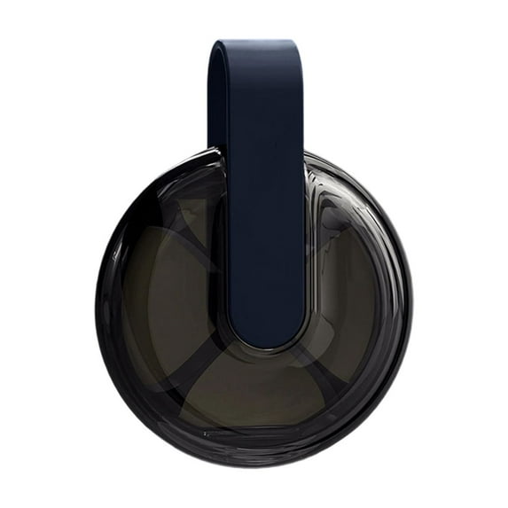 SIYTUAU Plastic Portable Storage Box With Partitions For Travel Household Use Mini Organizer Box 4.33 Inches Dark Blue Dark Blue