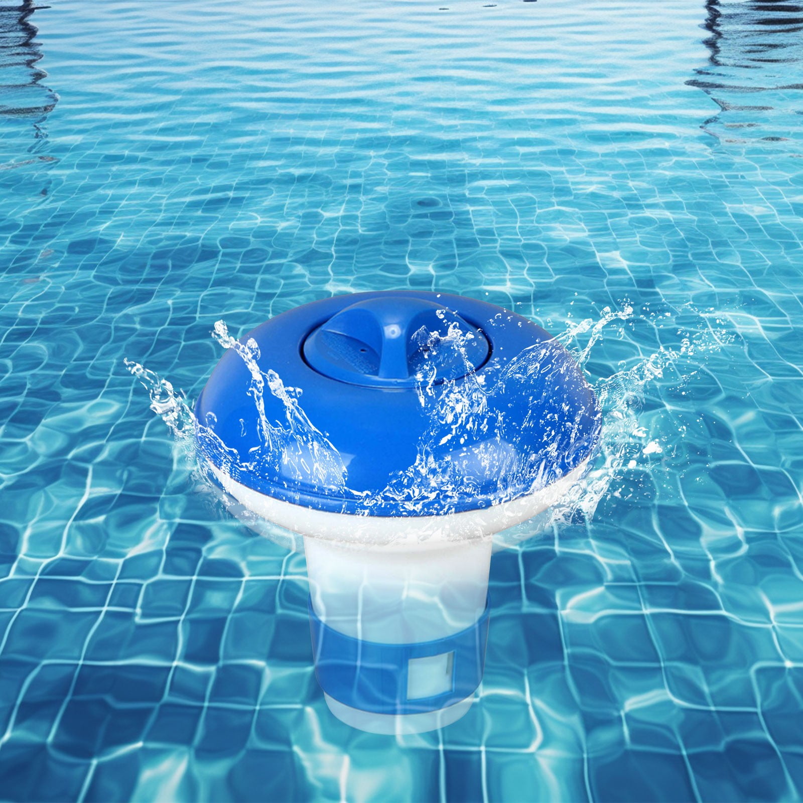 SIYTUAU Pool Dispenser Floating Tablet Case Automatic Effervescent ...