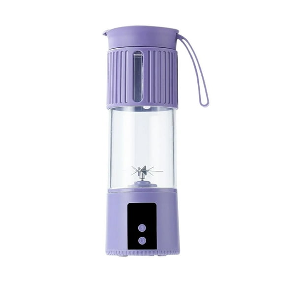 SIYTUAU Portable Electric Juicer Cup Blender For Kitchen Baby Food Grinder Fresh Juice Maker Purple Glass And Plastic Material Purple