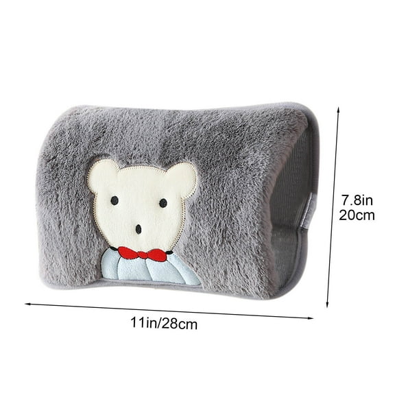 SIYTUAU Rechargeable Electric Heating Pad For Neck And Shoulder Pain Relief Portable Hand Warmer Soft Plush Cover Winter Warm Therapy Rechargeable Hot Water Bag