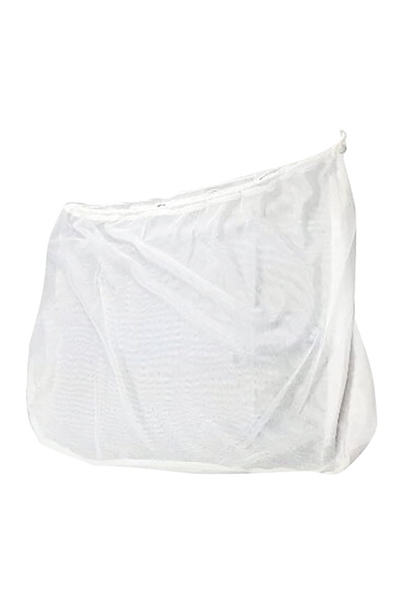 Reusable Fruit Drawstring Bag Extra Large Filter Mesh Cloth Bag Nylon Spandex For Kitchen Storage Shopping Produce Reusable Fruit Drawstring Bag