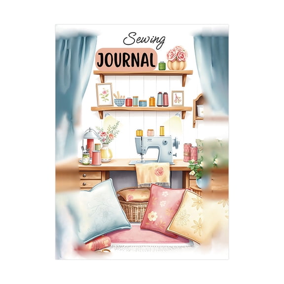 SIYTUAU Sewing Diary Notebook Paper Material For Daily Sewing And Quilting Record Keeping Craft Journal For Hobbyists And Artists Sewing Diary For Projects