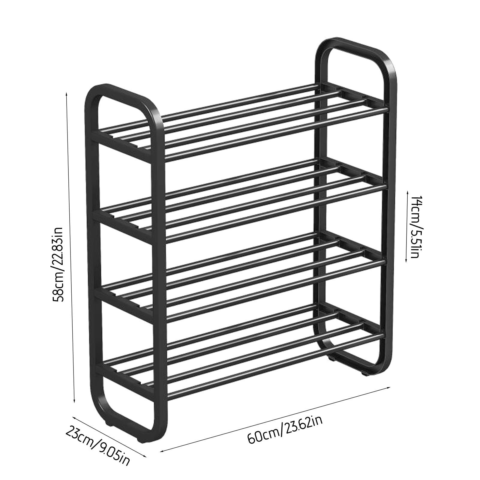 SIYTUAU Shoe Rack For Dormitories Compact Storage Shoe Cabinet Color A ...