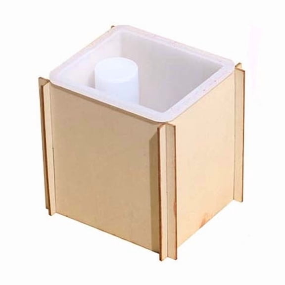 SIYTUAU Silicone Candle Holder Mould House Shape For Diy Candle Making And Home Decor Silica Gel Material For Desk Ornament And Flower Vase