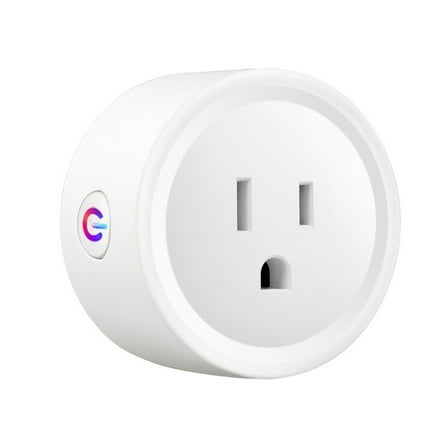SIYTUAU Smart Wi-Fi Plug Remote Control Plug Timer Plug Smart Socket Energy Monitor Plug Wireless Smart Plug Outlet Home Automation Plug Smart Home Plug White