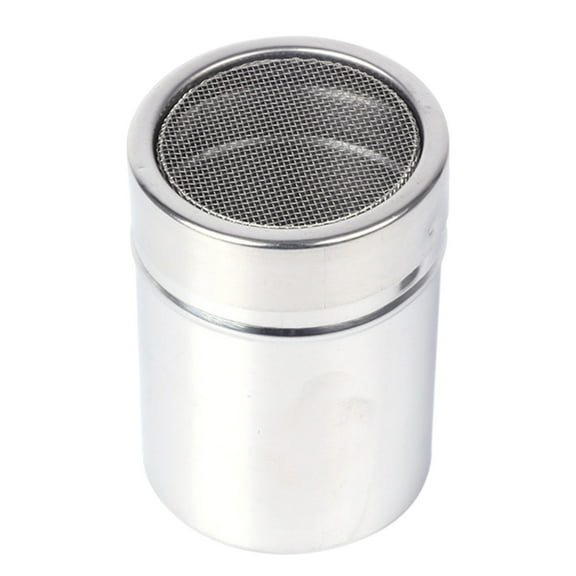 SIYTUAU Stainless Steel Seasoning Shaker Container With Lid For Salt Pepper Spices Portable Powder Dispenser For Kitchen Outdoor Use