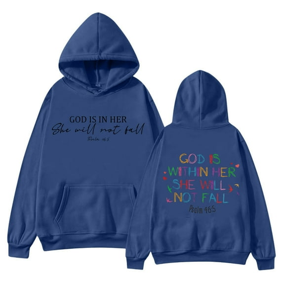 SIYUDAN Hoodies For Women Jesus Hoodies Oversized Graphic Hoodies For Women Womens Pullover Sweatshirts Fall Outfit Clothes For Women