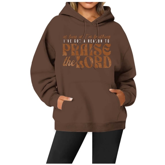 SIYUDAN Hoodies Sweatshirt For Women Jesus Loves You Hoodie Oversized Graphic Hoodies For Women Lightweight Pullover For Women Fall Sweatshirts Trending Clothes