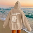 thumbnail image 1 of SIYUDAN Hoodies Sweatshirt for Women Long Sleeve Hoodie for Women Pullover Graphic Hoodies for WomenGrey Crewneck Fall Outfits for Women 2025 Trendy Comfy Clothes, 1 of 4