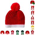 thumbnail image 1 of SIYUDAN Baby Christmas Hats Baby Beanie Knit Beanie Warm Winter Hat for Babies Cold Weather Holiday Fashion Headwear, 1 of 4