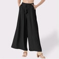thumbnail image 1 of SIYUDAN Pants For Women Casual Pants Women Black Adult Pants Women Lounge Pants Wide Leg Lounge Pants Womens Summer Outfits, 1 of 7