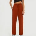 thumbnail image 1 of SIYUDAN Pants For Women Casual Pants Women Red Adult Baggy Pants Women Loose Yoga Pants For Women Women High Waisted Pants Fall Pants For Women, 1 of 4