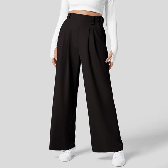 SIYUDAN Pants For Women Woman Pants Casual Black Adult Pants Women Comfy Sweatpants Women Womens Elastic Waist Pants With Pockets Women Fall Pants