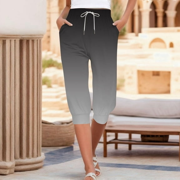 SIYUDAN Pants For Women Womens Pants Casual Black Adult Yoga Pants Loose Fitting Pants For Women Wide Leg Elastic Waist Pants For Women Fall Pants