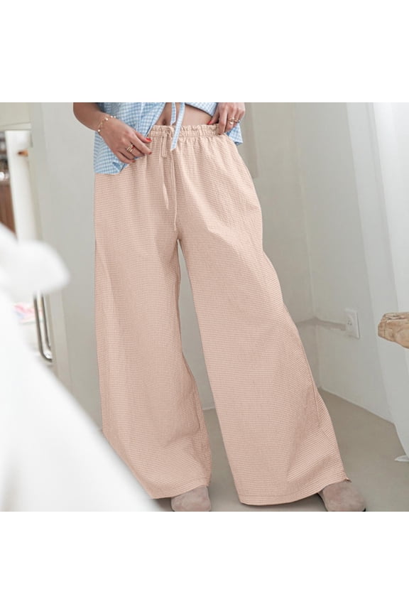 Women Pants Ladies Casual Pants Light Gray Adult Trousers For Women Comfy Pants Women Work Women High Waisted Pants With Pockets Summer Pants