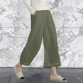 thumbnail image 1 of SIYUDAN Women'S Pants Pants For Women Casual Green Adult Work Pants For Women Comfy Work Pants Women High Waist Pants Women Summer Clothes For Women, 1 of 5