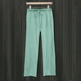 thumbnail image 1 of SIYUDAN Women'S Pants Woman Pants Casual Mint Green Adult Baggy Pants Womens Comfy Pants Wide Leg Trousers Women Fall Pants, 1 of 7