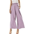 thumbnail image 1 of SIYUDAN Women'S Pants Women Casual Pants Purple Adult Baggy Pants Women Lounge Pants For Women Wide Leg Trousers Womens Fall Pants, 1 of 7