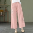 thumbnail image 1 of SIYUDAN Women'S Pants Women Pants Casual Pink Adult Baggy Pants Women Womens Comfortable Pants Women'S Wide Leg Pants With Pockets Fall Pants For Women 2025, 1 of 3