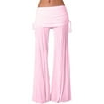 thumbnail image 1 of SIYUDAN Women'S Pants Women'S Pants Casual Pink Adult Womens Pants Lounge Pants Wide Legged Pants With Pockets Fall Pants For Women, 1 of 4