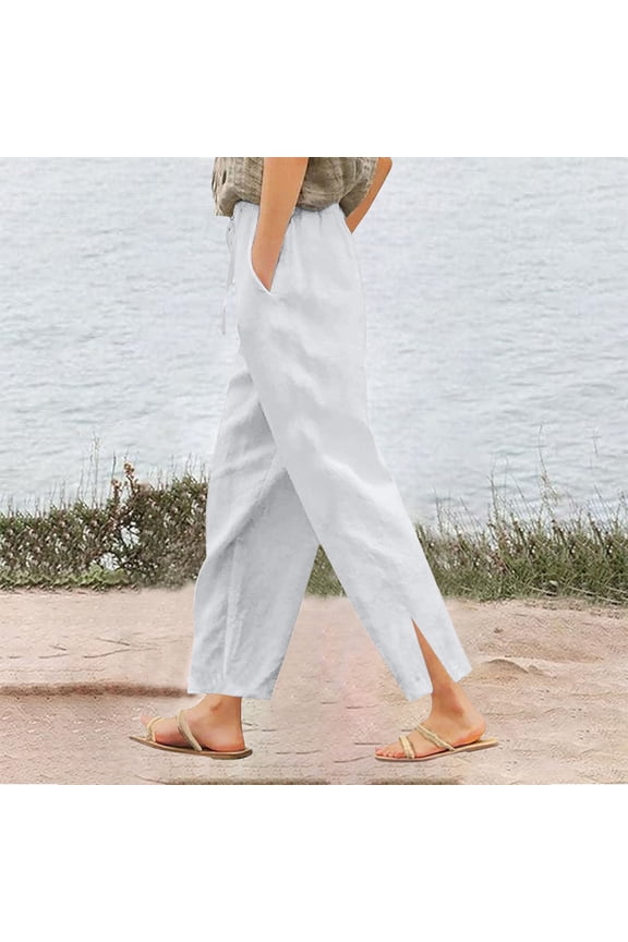 Women'S Pants Womens Casual Pants Light Gray Adult Womens Pants Loose Yoga Pants For Women Women High Waisted Pants Summer Clothes For Women