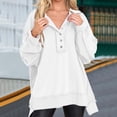thumbnail image 1 of SIYUDAN Women Sweatshirt for Womens Long Sleeve Sweatshirt Pullover Sweatshirt for Women White Pullover Adult Womens Sweatshirt Fall Fashion for Women'S Clothes, 1 of 4