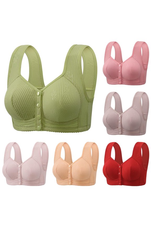 Women's Comfortable Transparent Shoulder Strap Cordless Backless Bra with Convertible Straps, Size 36