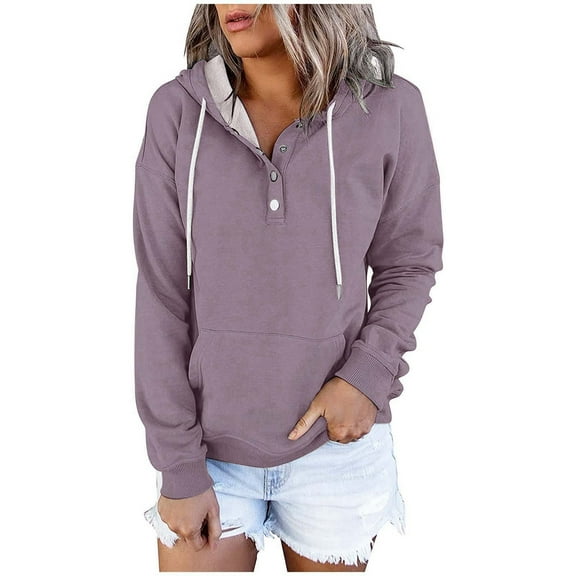 SIYUDAN Women's Hoodies Sweatshirts Long Sleeve Womens Hoodies Pullover Graphic Hoodies for WomenOrange Womens Sweatshirt Fall Fashion Daily Wear